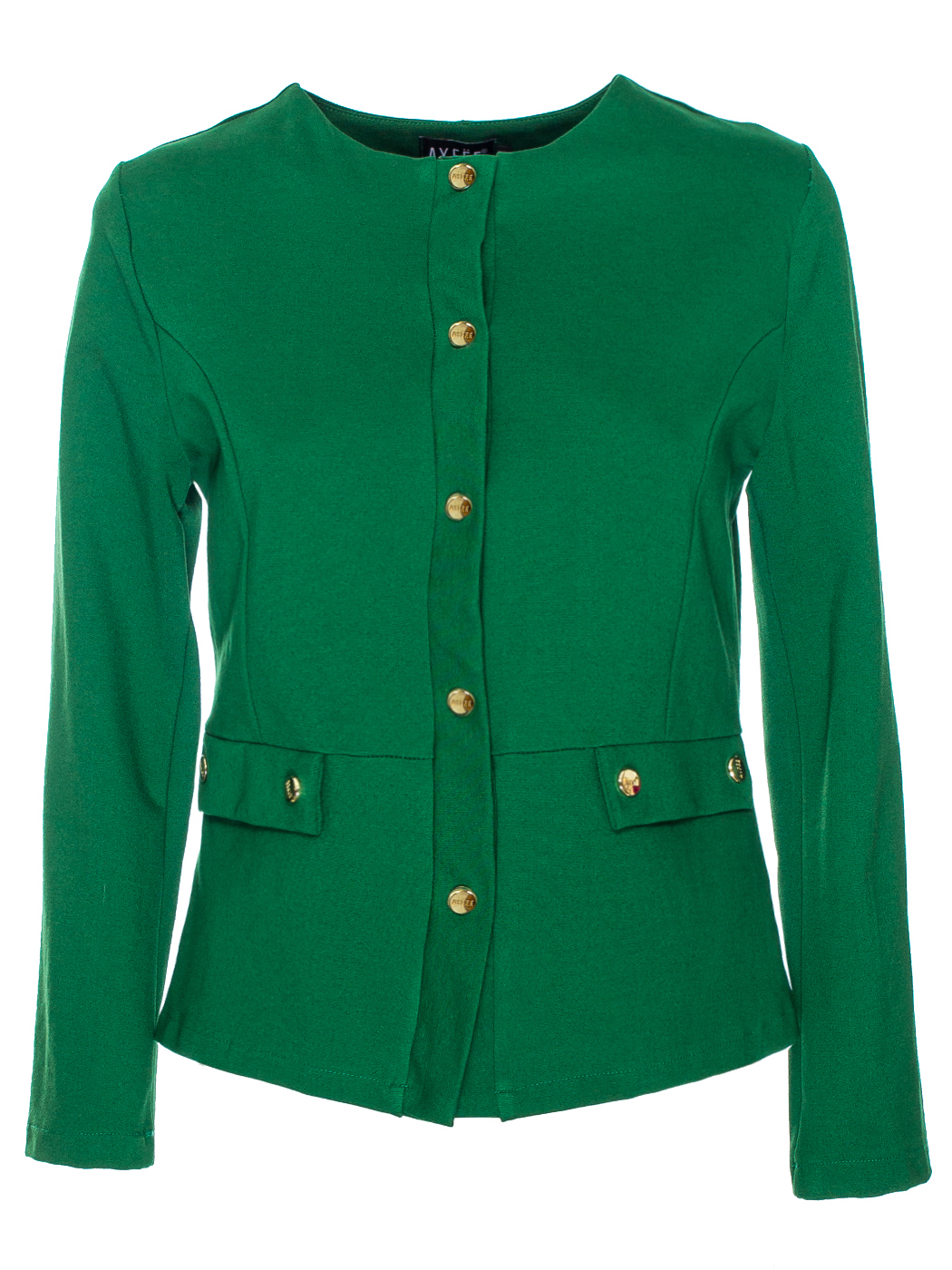 GIACCA CORTA AVVITATA  PUNTO MILANO, 4 TG  - GREEN